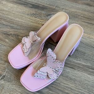 newbella heels size US 9 in good condition